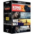 Découvertes - Coffret : Kong : Skull Island + Tarzan + Mad Max : Fury Road + Sa