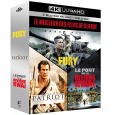 Le Meilleur des films de guerre - Coffret : Fury + The Patriot + Le Pont de la r