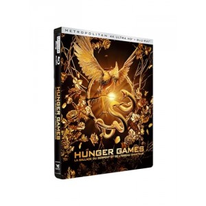 Hunger Games : La Ballade du serpent et de l'oiseau chanteur - 4k ultra hd  + blu-ray - Édition boîtier steelbook (Blu-ray) - Bluray Mania
